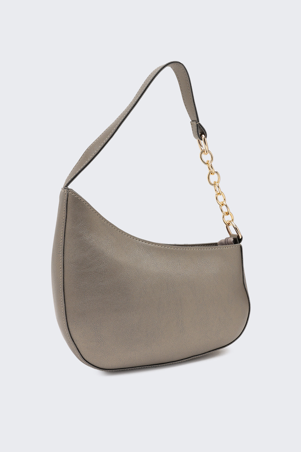 Gold Solid Sling Bag for Women - Image 5
