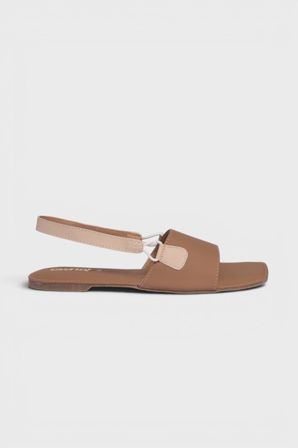 Brown Flat for Women - Image 2