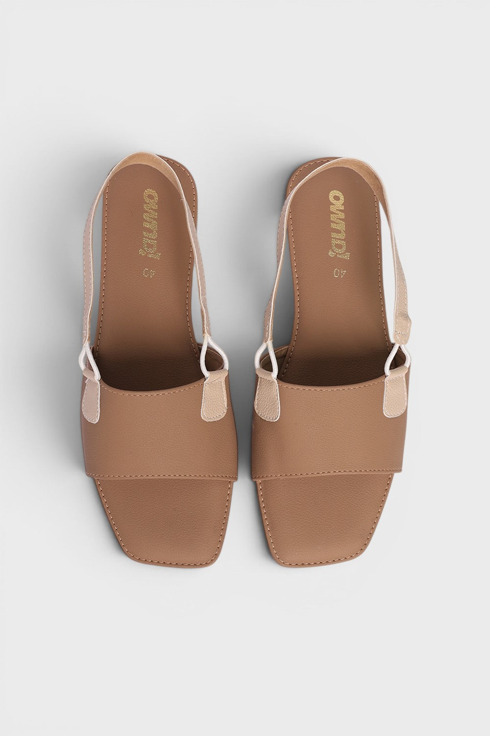 Brown Flat for Women - Image 4
