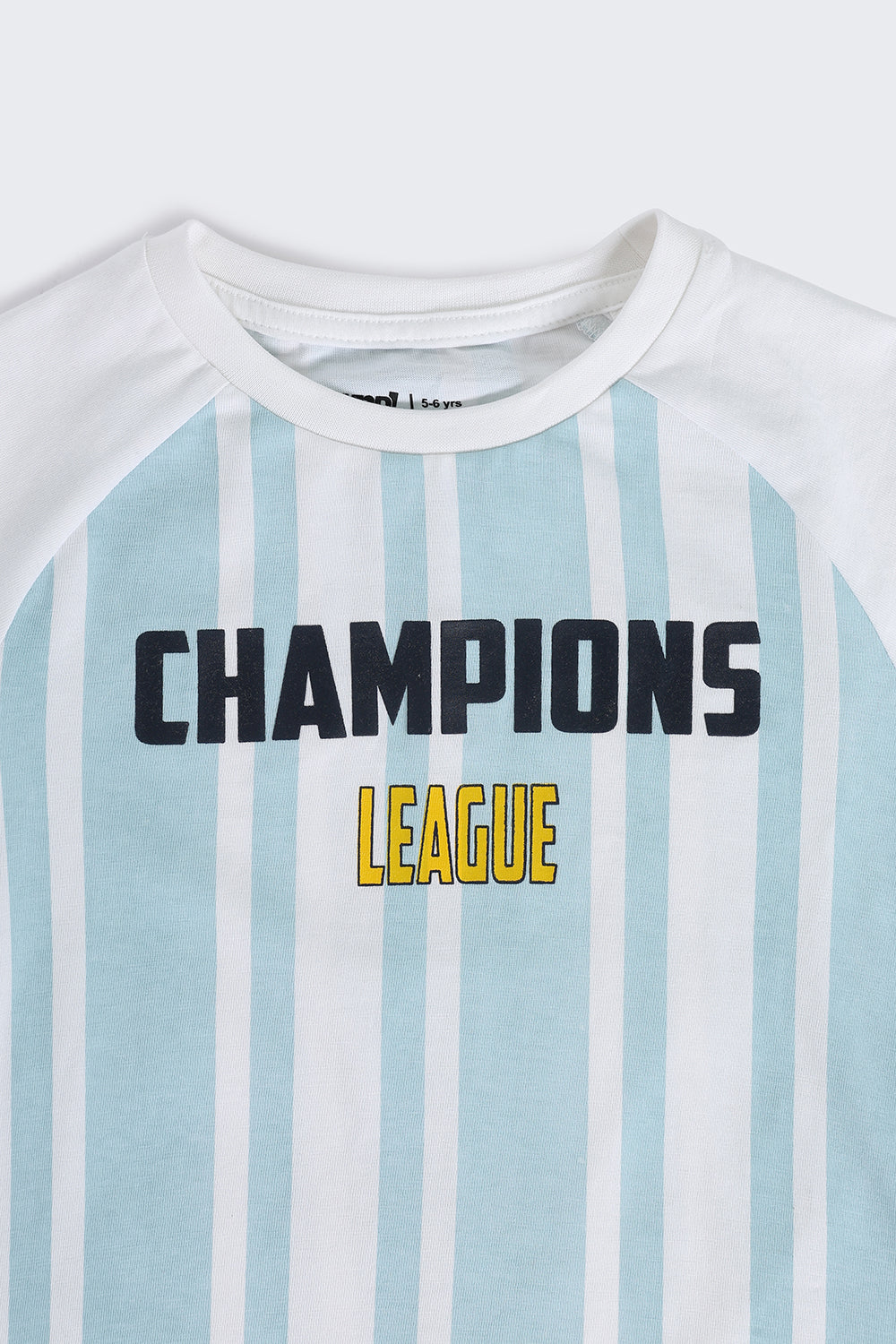 Blue Football Fever FIFA Jersey Co-Ord Set For Boys - Image 7