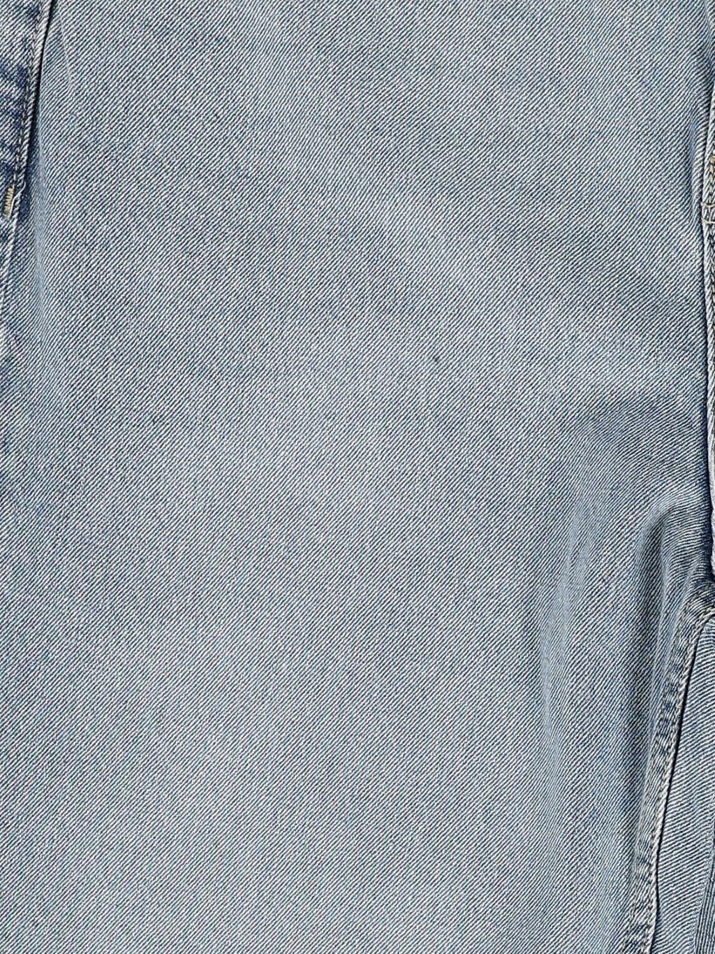 Mens Boxy Fit Light Blue Solid Jeans - Image 8