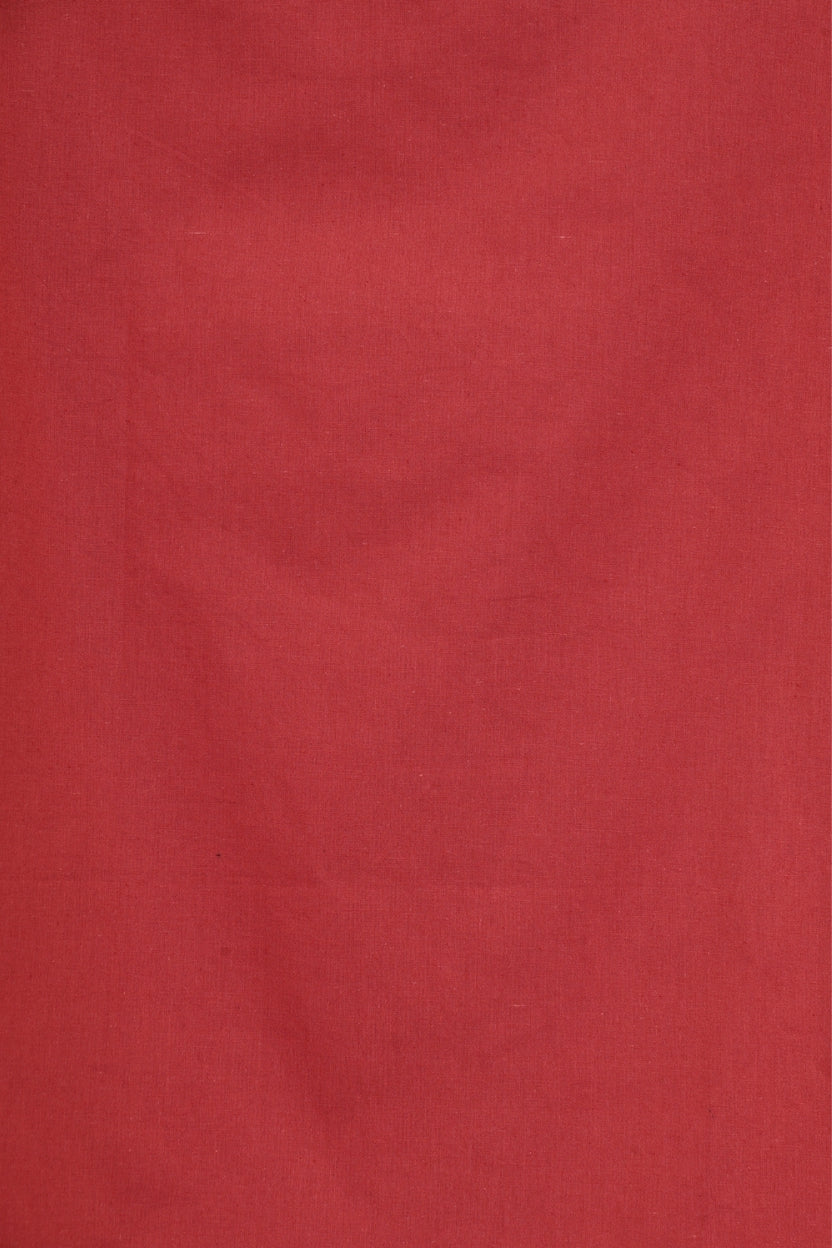 Womens Regular Fit Red Cut-Work Sleeve Shirt - Image 8