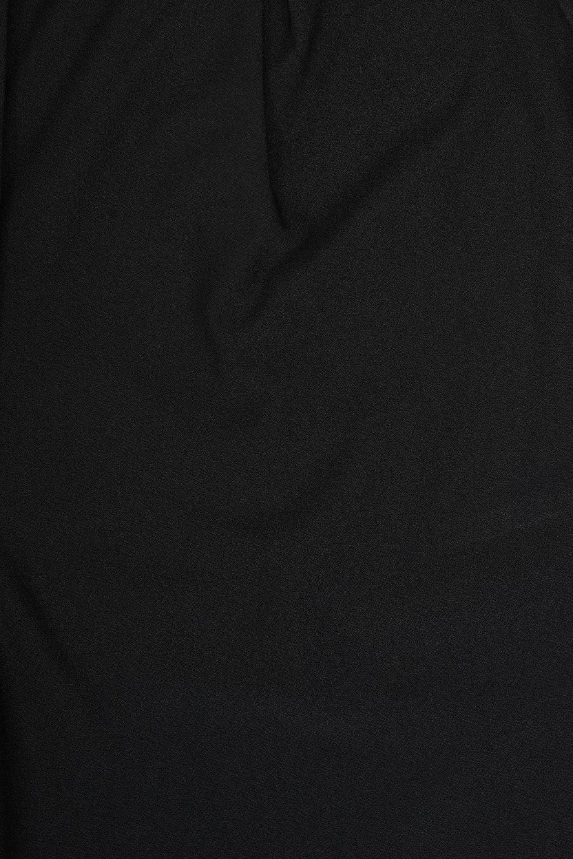 Womens Navy Blue Belted Straight Fit Trouser - Image 8