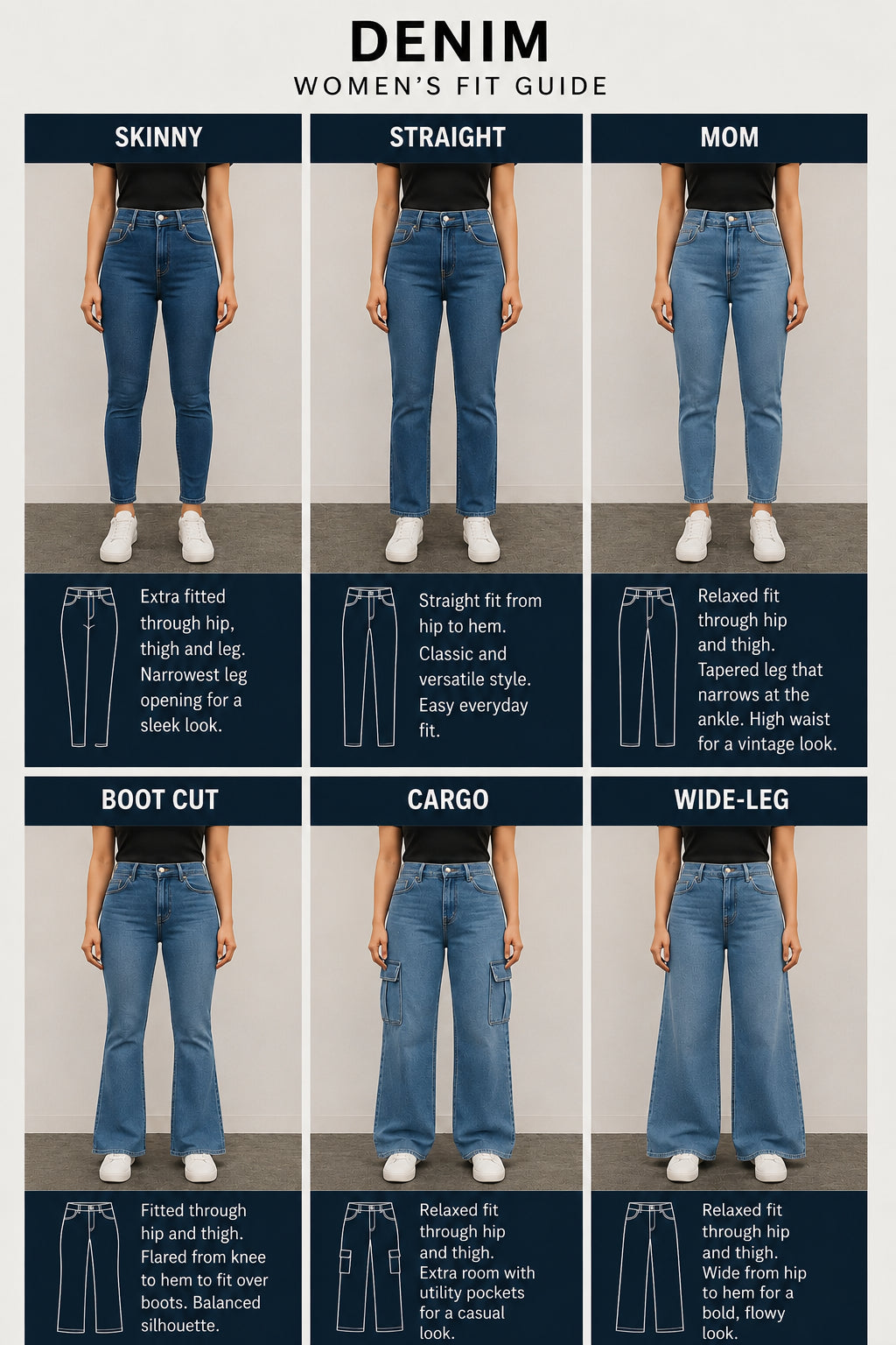 Light Blue 5 Pocketed Regular Fit Jeans For Women - Image 7