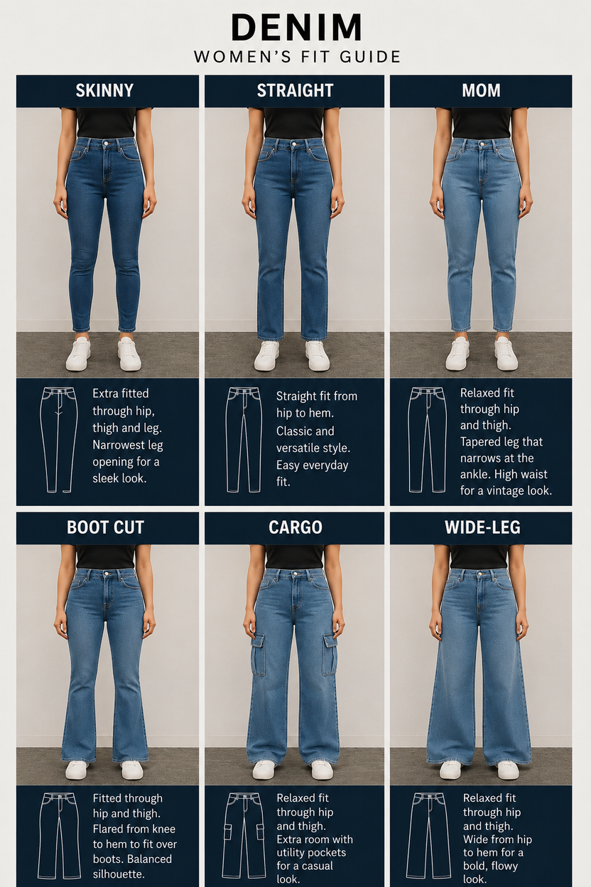 Womens Straight Fit Navy Jeans With 5 Pocket - Image 10